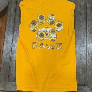 Yellow Pawz Sunflower Long-sleeve shirt